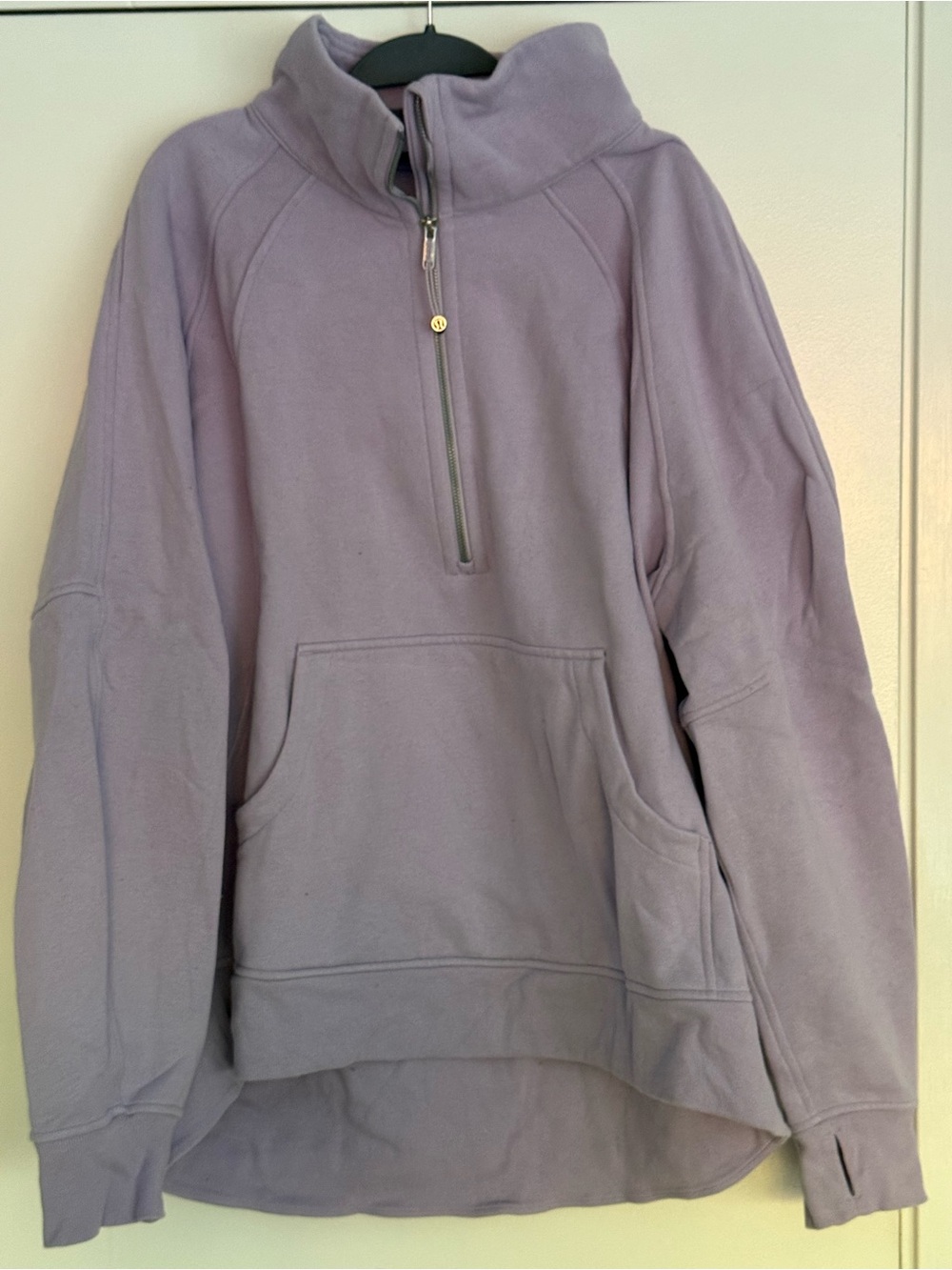 lululemon athletica Lavender Half-Zip Pullover
